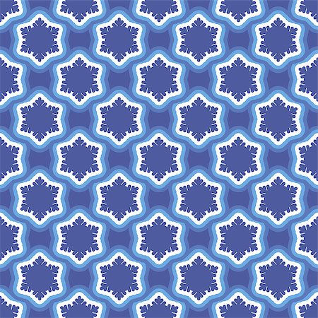 simsearch:400-08814672,k - Seamless pattern with snowflakes on blue background. Vector Illustration Stock Photo - Budget Royalty-Free & Subscription, Code: 400-09116861