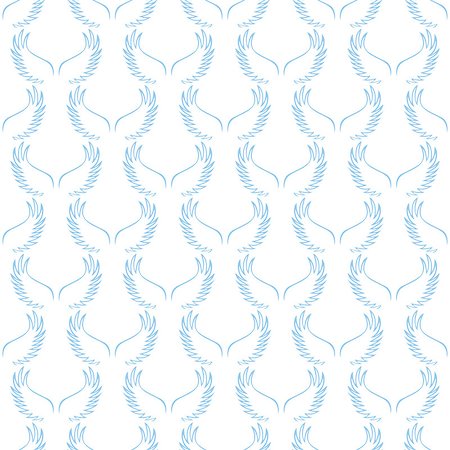 Angel white wings sketch pattern. Vector illustration Foto de stock - Royalty-Free Super Valor e Assinatura, Número: 400-09117712