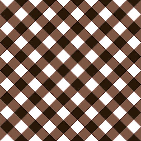 Squares textile seamless pattern brown colors. Vector illustration Foto de stock - Royalty-Free Super Valor e Assinatura, Número: 400-09117755