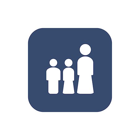 simsearch:400-08376526,k - woman and her children icon set concept design illustration vector art Photographie de stock - Aubaine LD & Abonnement, Code: 400-09117904