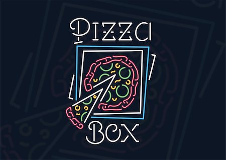 ryanpaul (artist) - It's a vector illustration about pizza into a box and it's delivery Foto de stock - Super Valor sin royalties y Suscripción, Código: 400-09118030