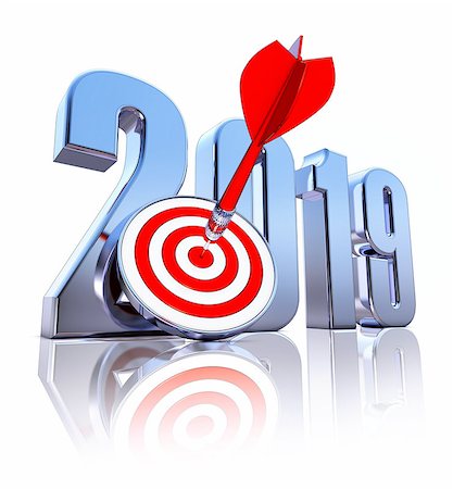 3D rendering of an 2019 symbol Stock Photo - Budget Royalty-Free & Subscription, Code: 400-09119684
