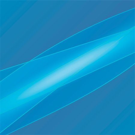 stokkoval (artist) - Smooth translucent lines on a blue background. Vector illustration Foto de stock - Super Valor sin royalties y Suscripción, Código: 400-09110234