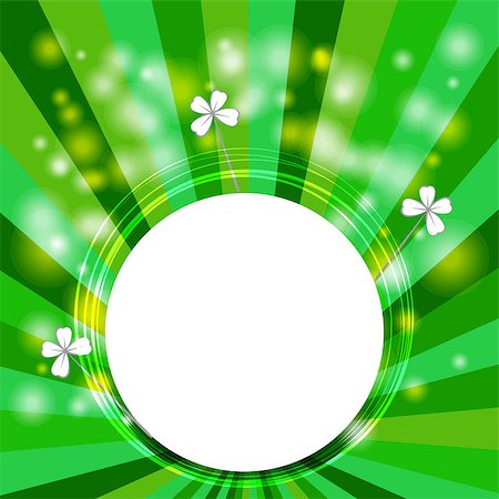 simsearch:400-08039008,k - Saint Patrick s Day backgound. Vector illustration for spring design with ireland simbol clever Photographie de stock - Aubaine LD & Abonnement, Code: 400-09110384