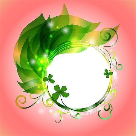 simsearch:400-08039008,k - Saint Patrick s Day backgound. Vector illustration for spring design with ireland simbol clever Photographie de stock - Aubaine LD & Abonnement, Code: 400-09110383