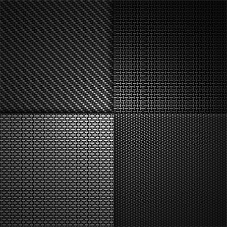 shiny black carbon - Abstract modern combination of black carbon fiber textured material design for background, wallpaper, graphic design Stock Photo - Budget Royalty-Free & Subscription, Code: 400-09112339