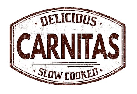 Carnitas grunge rubber stamp on white background, vector illustration Stock Photo - Budget Royalty-Free & Subscription, Code: 400-09112646