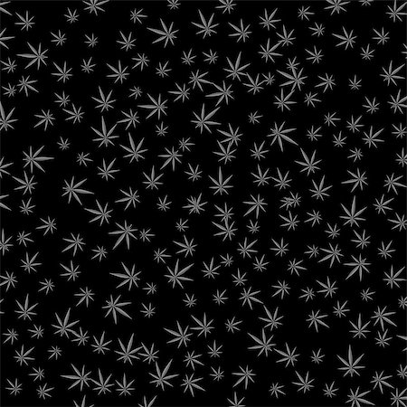 simsearch:400-08493359,k - Gray Cannabis Leaves Background. Marijuana Dark Pattern Stock Photo - Budget Royalty-Free & Subscription, Code: 400-09112728