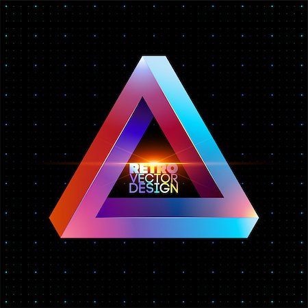 Retro vintage 80s or 90s geometric style abstract background. Good design for textile t-shirt print design, flyer and poster background. Futuristic vector illustration in bright neon colors. Foto de stock - Super Valor sin royalties y Suscripción, Código: 400-09113587