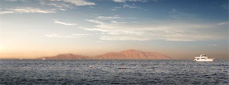 Coast of the island Tiran in red sea Stock Photo - Budget Royalty-Free & Subscription, Code: 400-09113634