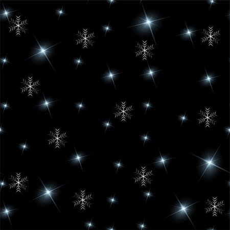simsearch:400-08111327,k - Realistic seamless vector image of the night sky with stars and galaxies. Star seamless Stock Photo - Budget Royalty-Free & Subscription, Code: 400-09120145