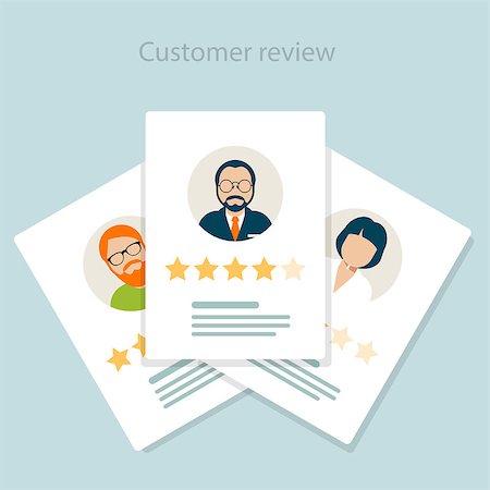 people watching stars - Reviewer opinion - customer review of service, rating concept Stock Photo - Budget Royalty-Free & Subscription, Code: 400-09120505