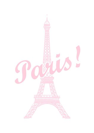 simsearch:400-08014075,k - Eiffel tower isolated vector illustration, it is easy to edit and change. Foto de stock - Royalty-Free Super Valor e Assinatura, Número: 400-09120545