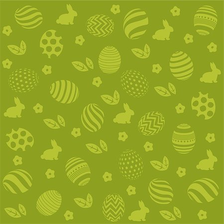 simsearch:400-09133678,k - Easter holiday green background for printing on fabric, paper for scrapbooking Stock Photo - Budget Royalty-Free & Subscription, Code: 400-09120966