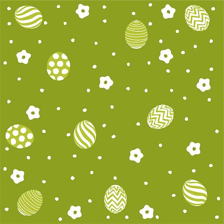 simsearch:400-09133678,k - Easter holiday green background for printing on fabric, paper for scrapbooking Stock Photo - Budget Royalty-Free & Subscription, Code: 400-09120961