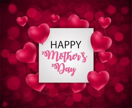 simsearch:400-09113924,k - Happy Mother`s Day Cute Background with Hearts Vector Illustration EPS10 Photographie de stock - Aubaine LD & Abonnement, Code: 400-09121213