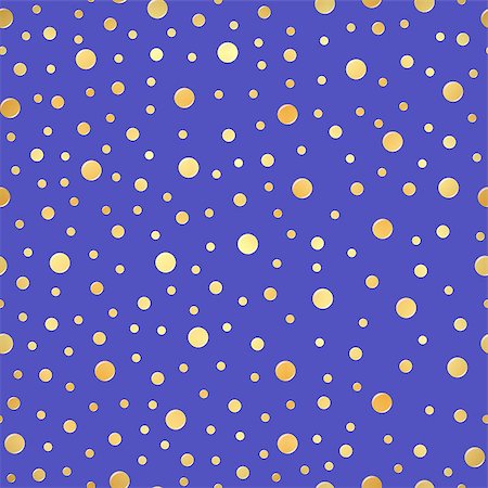 Classic dotted seamless gold pattern. Polka dot ornate Stock Photo - Budget Royalty-Free & Subscription, Code: 400-09136859