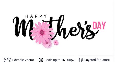 simsearch:400-09113728,k - Beautiful flowers and greeting text. Vector background. Photographie de stock - Aubaine LD & Abonnement, Code: 400-09137284