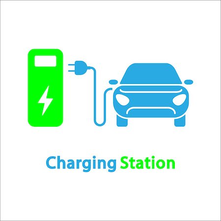 drawing of electric cars - Electro car icon. Logo element illustration. Electro car symbol design from 2 colored collection. Simple Electro car concept. Can be used in web and mobile. EPS10 Stock Photo - Budget Royalty-Free & Subscription, Code: 400-09137841