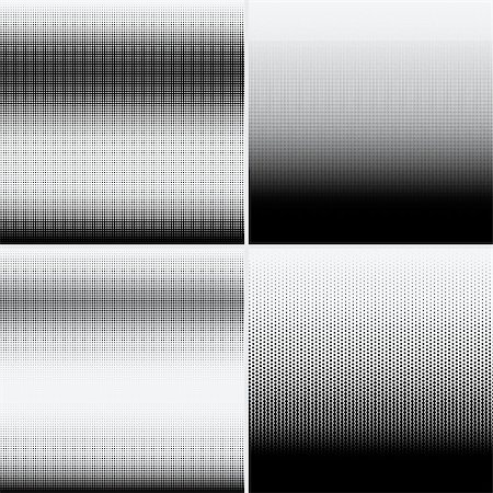 simsearch:400-08672921,k - Halftone dots on white background. Vector illustration. Graphic resources halftone black white Stock Photo - Budget Royalty-Free & Subscription, Code: 400-09133496