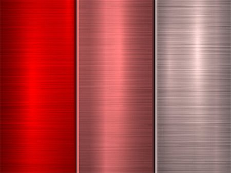 simsearch:400-06751679,k - Red, bronze and pink metal technology background with polished, brushed circular concentric texture, chrome, silver, steel, for design concepts, web, wallpapers and prints. Vector illustration. Stockbilder - Microstock & Abonnement, Bildnummer: 400-09133541