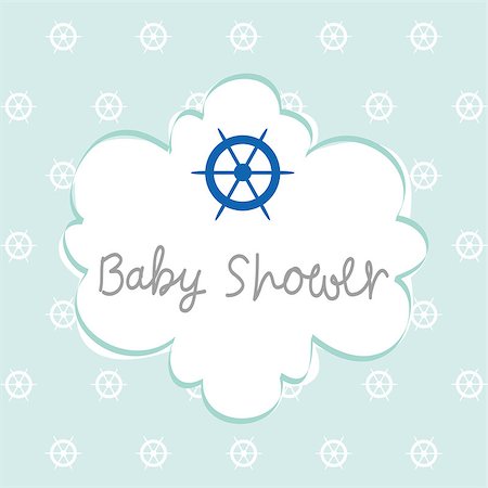 simsearch:400-09133678,k - baby shower invitation design Stock Photo - Budget Royalty-Free & Subscription, Code: 400-09133683