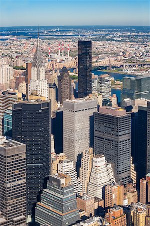 Photo of midtown Manhattan cityscape in New York city. Photographie de stock - Aubaine LD & Abonnement, Code: 400-09140986