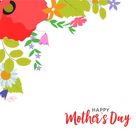 simsearch:400-09113728,k - Happy Mother's day greeting card with background. Vector Illustration EPS10 Photographie de stock - Aubaine LD & Abonnement, Code: 400-09141606