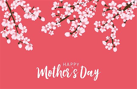 simsearch:400-09113728,k - Happy Mother's day greeting card with background. Vector Illustration EPS10 Photographie de stock - Aubaine LD & Abonnement, Code: 400-09141610