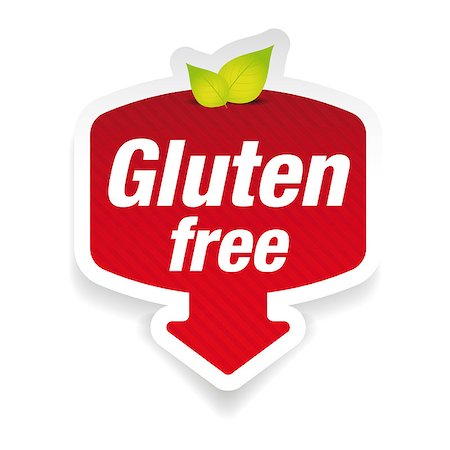 Gluten Free label sign vector Foto de stock - Super Valor sin royalties y Suscripción, Código: 400-09154274