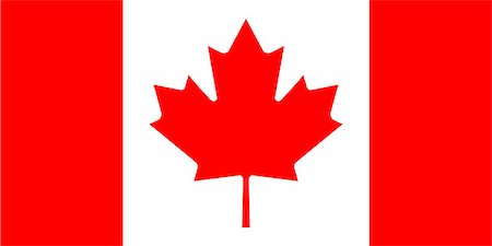 flag canada - The official flag of Canada, in the right proportions and colors. Vector illustration. Stock Photo - Budget Royalty-Free & Subscription, Code: 400-09154362