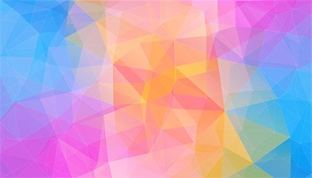 simsearch:400-08345289,k - Flat Background of geometric shapes. Colorful mosaic pattern. Retro triangle background Stock Photo - Budget Royalty-Free & Subscription, Code: 400-09151170