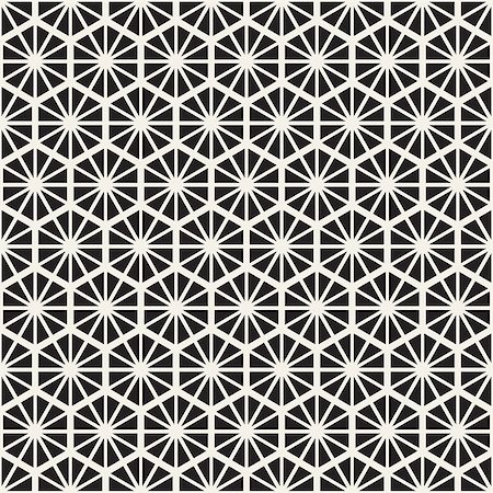 simsearch:400-08415945,k - Vector seamless lattice pattern. Modern stylish texture with monochrome trellis. Repeating geometric grid. Simple graphic design background. Stockbilder - Microstock & Abonnement, Bildnummer: 400-09151381