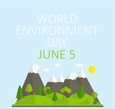 simsearch:400-05730843,k - World environment day concept background. Vector Illustration EPS10 Stock Photo - Budget Royalty-Free & Subscription, Code: 400-09152528