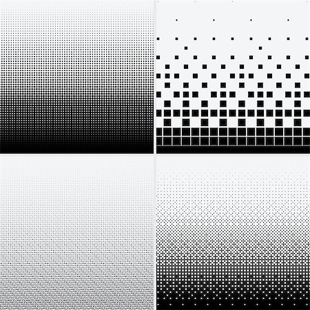 simsearch:400-08672921,k - Halftone dots on white background. Vector illustration. Graphic resources halftone black white Stock Photo - Budget Royalty-Free & Subscription, Code: 400-09152900