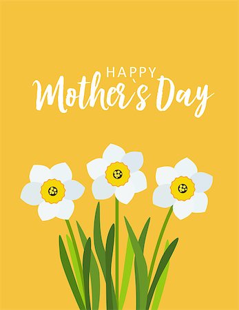 simsearch:400-09113924,k - Happy Mother's day greeting card with Flowers background. Vector Illustration EPS10 Photographie de stock - Aubaine LD & Abonnement, Code: 400-09153548