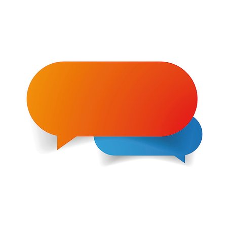 Speech bubble chat icon vector Foto de stock - Super Valor sin royalties y Suscripción, Código: 400-09153891