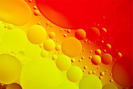 oil drops on a water surface abstract background. Stock Photo - Budget Royalty-Free & Subscription, Code: 400-09170413