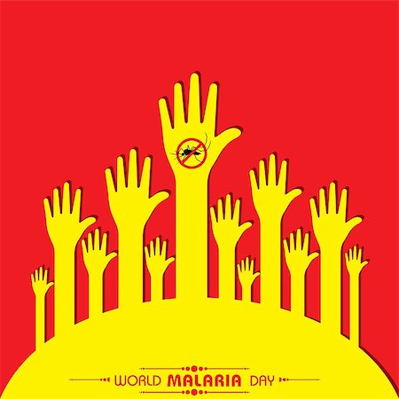 simsearch:400-08341383,k - World Malaria Day Vector Illustration. Suitable for greeting card, poster and banner. Stock Photo - Budget Royalty-Free & Subscription, Code: 400-09170952