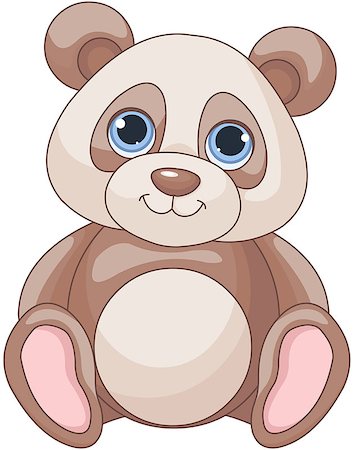 simsearch:400-09085104,k - Illustration of cute baby Panda Stockbilder - Microstock & Abonnement, Bildnummer: 400-09171149