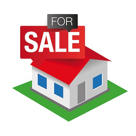 House for sale icon vector Foto de stock - Super Valor sin royalties y Suscripción, Código: 400-09171165