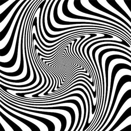 simsearch:400-07932198,k - Abstract op art design. Illusion of whirl movement. Vector illustration. Foto de stock - Super Valor sin royalties y Suscripción, Código: 400-09171359