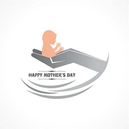 simsearch:400-09113924,k - Vector illustration of Happy Mother's Day greeting card. Photographie de stock - Aubaine LD & Abonnement, Code: 400-09172779