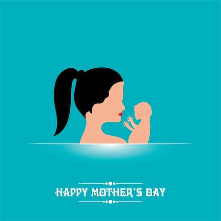 simsearch:400-09113924,k - Vector illustration of Happy Mother's Day greeting card. Photographie de stock - Aubaine LD & Abonnement, Code: 400-09172780
