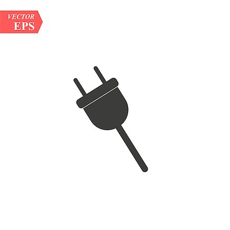 power outlet icon - Electric plug icon. Vector concept illustration for design. eps10 Foto de stock - Super Valor sin royalties y Suscripción, Código: 400-09173240