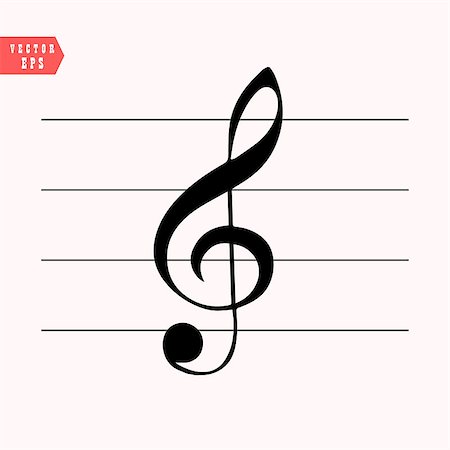 simsearch:400-07986632,k - Music note icon in trendy flat style isolated on background. Music note icon page symbol for your web site design Music note icon logo, app, UI. Music note icon Vector illustration, EPS 10. Stock Photo - Budget Royalty-Free & Subscription, Code: 400-09173242