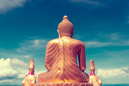 simsearch:400-06131825,k - Asian trip. Buddha statue and landmarks Stock Photo - Budget Royalty-Free & Subscription, Code: 400-09221032