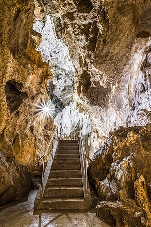 stalagmite - Details within Harmanec Cave in Kremnica Mountains, Slovakia Stock Photo - Budget Royalty-Free & Subscription, Code: 400-09221659