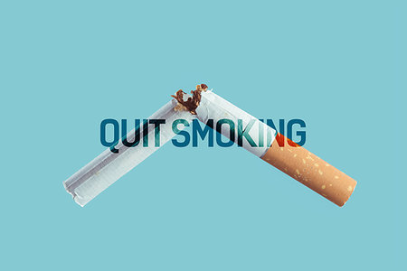 simsearch:695-03381045,k - Cigarette burning on light blue background, smoke addiction and quitting concept Photographie de stock - Aubaine LD & Abonnement, Code: 400-09222204