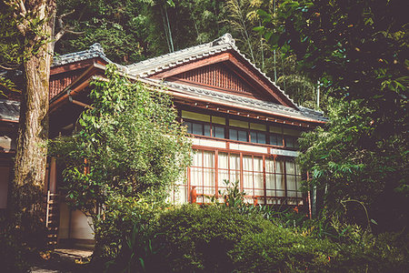 simsearch:400-04794378,k - Building in Chion-in temple garden, Kyoto, Japan Foto de stock - Royalty-Free Super Valor e Assinatura, Número: 400-09222442